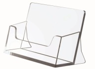 Stojak na wizytówki Wizytownik z plexi Bezbarwny