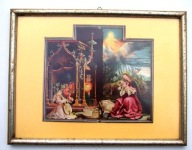 Matthias Grunewald- Narodziny dzieciątkaq Jezus