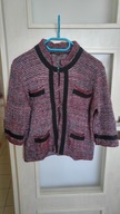 RIVER ISLAND Sweter srebrna nitka elegancki 14/40