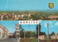 GORLICE - PANORAMA - 1 MAJA - PARK - POMNIK - HERB