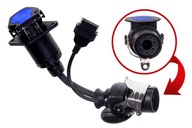 PRZEJŚCIÓWKA KABEL ADAPTER ABS EBS ISO 7638 OBD2 DO Autocom Knorr TEBS