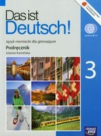 DAS IST DEUTSCH 3 PODRĘCZNIK JĘZYK NIEMIECKI NOWA