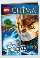 KSIĄŻKA LEGO CHIMA LWY KONTRA KROKODYLE