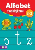 Alfabet z naklejkami S-Z wyd. Zielona Sowa