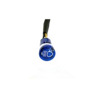 Контролька фар 12v/2w голубой шурупы фото, цена