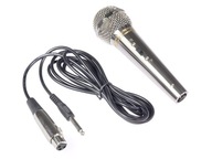 Estradický dynamický mikrofón AZUSA HM-220 + kábel