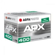 Negatywy czarno-białe AgfaPhoto APX Pan 400 135/36