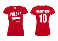 Dámske poľské dámske tričko pre FAN XL