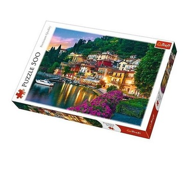 TREFL PUZZLE 500 JEZIORO COMO WŁOCHY