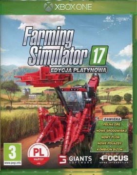 Игра Farming Simulator 17 PLATINUM EDITION XBOX ONE XONE BOX PL