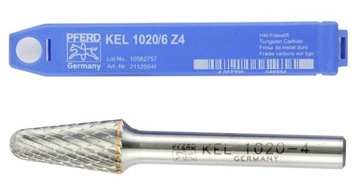 Фреза PFERD KEL1020/6 Z4 с ротационной напильником