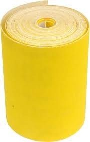 PAPIER ŚCIERNY ROLKA ŻÓŁTY YELLOW 115mm x 5m METRY P240 GERMA FLEX