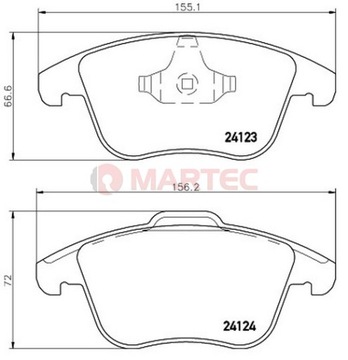 ТЮНИНГ Диски 300мм + Колодки ПЕРЕДНИЕ Ford MONDEO Mk4