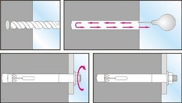 Дюбель СТАЛЬНОЙ РАСШИРИТЕЛЬНЫЙ АНКЕР 10x100 10 шт.