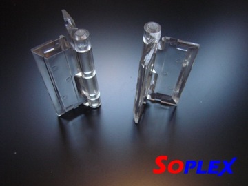 ПЕТЛЯ PLEXI ПММА оргстекло 44х38мм PLEXY PLEXI