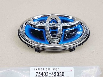 фото thumb №2, Rav4 15-18 гібрид знак емблема логотип кришка зад