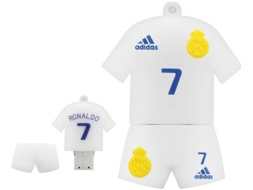 ФУНКЦИОНАЛЬНЫЙ НАКОПИТЕЛЬ REAL MADRID 16 ГБ USB RONALDO PIŁKA PRO