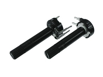 Pokrętła PIHER PT10 5119 BLACK cena za 10szt.