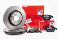 фото thumb №1, Тормозные диски тормозные колодки brembo перед - opel frontera b +abs