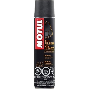 MOTUL A2 AIR FILTER OIL 400ML FOR POW FIL Масляный спрей для воздушных фильтров Motul