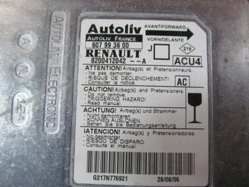 фото thumb №10, Scenic 2 ii панель капот консоль подушки подушка безопасности