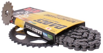 Zestaw napęd-owy Suzuki GS 500 F 04-10r Zębatki + Łańcuch DiD O-Ring
