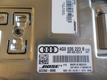 AUDI A7 4G ДИНАМИКИ BOSE УСИЛИТЕЛЬ 4G0035223B