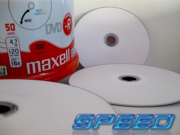 Диски MAXELL DVD-R для печати БЕЛЫЕ для печати 100 шт.