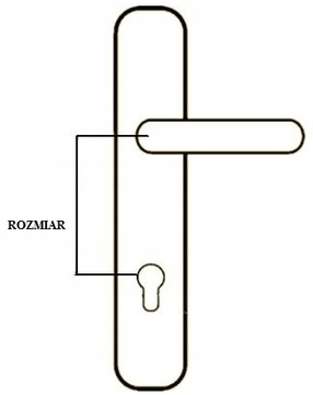 РУЧКА РУЧКА КОРИЧНЕВАЯ ЛЕВАЯ 90 DOOR GATES PL