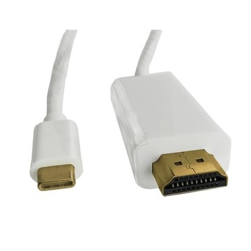 Адаптер USB-кабеля длиной 2 м USB-C, тип C / HDMI 4K Qoltec