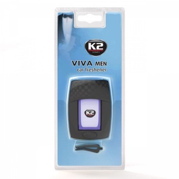 K2 VIVA MEN мембранный автомобильный ароматизатор