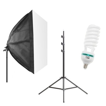 Домашняя фотостудия SOFTBOX 40x40см 400Вт макияж