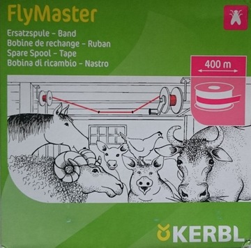 Лента 400м для мушек FlyMaster, клей-клей