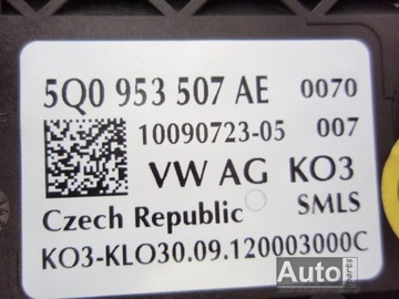 фото thumb №7, Подрулевые рычаги 5q0953507ae 5q0953549a 5q0953513p golf vii