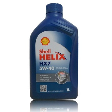 Моторное масло Shell Helix HX7 5W40 1л A3/B4 SN/CF