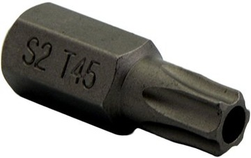 БИТА TORX T45 x 30 мм 10 мм С ОТВЕРСТИЕМ S2