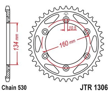 Комплект привода Honda CBR 929 RR FireBlade 00-01