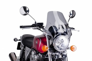 Тонированные стекла PUIG Triumph Thruxton 2004-14 гг.