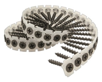 WKRĘTY W TAŚMACH FOSFATOWANE 3,9X35mm DREWNO 1 TYŚ