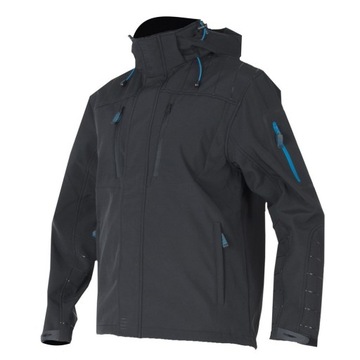 Kurtka SOFTSHELL Wodoodporna Wiatrówka 4TECH XXXL