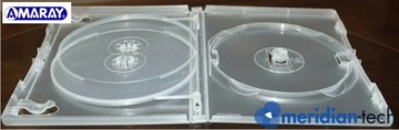 Коробка Amaray для 3 DVD Super Clear, качество 14 мм!