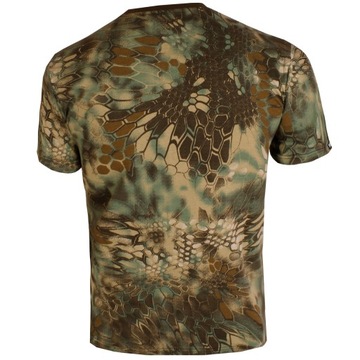 ФУТБОЛКА МУЖСКАЯ ПОД УНИФОРМУ, ХЛОПОК TEXAR CAMOUFLAGE GREEN SNAKE M