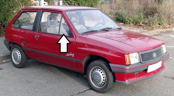 фото thumb №1, Стекло дверная правая перед малый opel corsa a hb 3d