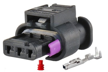 фото thumb №1, Штекер з'єднувач штекер насос помпа води vw 5g0965567