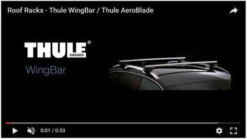 Крепление балки Thule WINGBAR Subaru LEVORG I 1 14-