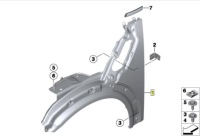 фото thumb №2, Крыло передний правый mini countryman r60