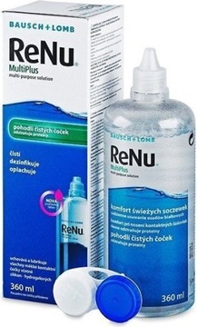 RENU MULTIPLUS 360ML КОНТАКТНЫЕ ЛИНЗЫ ЖИДКОСТЬ + БЕСПЛАТНЫЙ КОНТЕЙНЕР