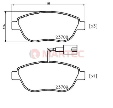 ПОЛЬСКИЕ диски 284мм+колодки ПЕРЕДНИЕ Fiat BRAVO 2