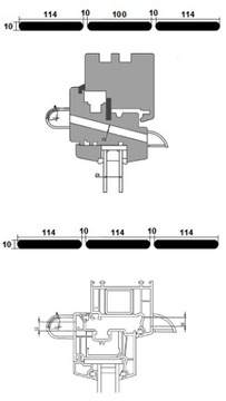 Воздухоотводчики для окон VT101