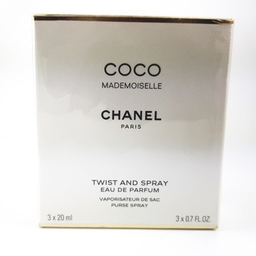 Chanel Coco Mademoiselle Woda perfumowana 3x20ml